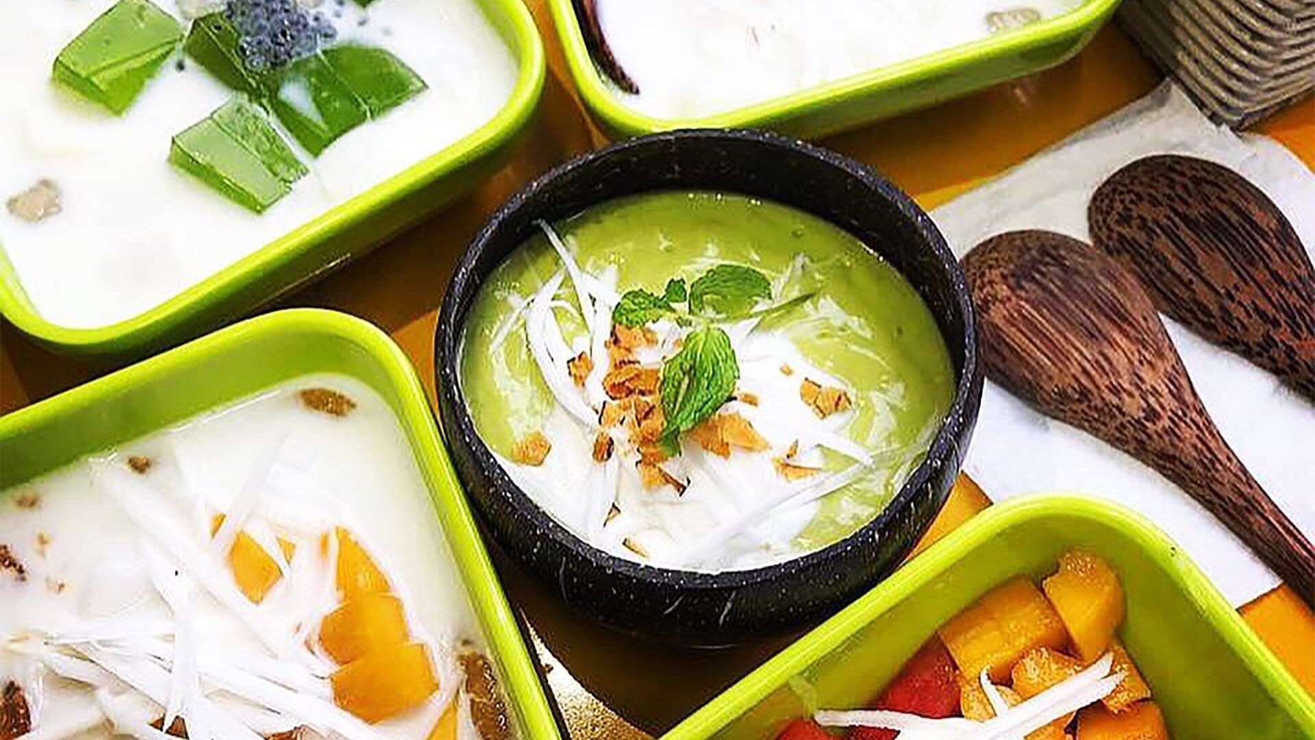 Set Chè Đậu Xanh